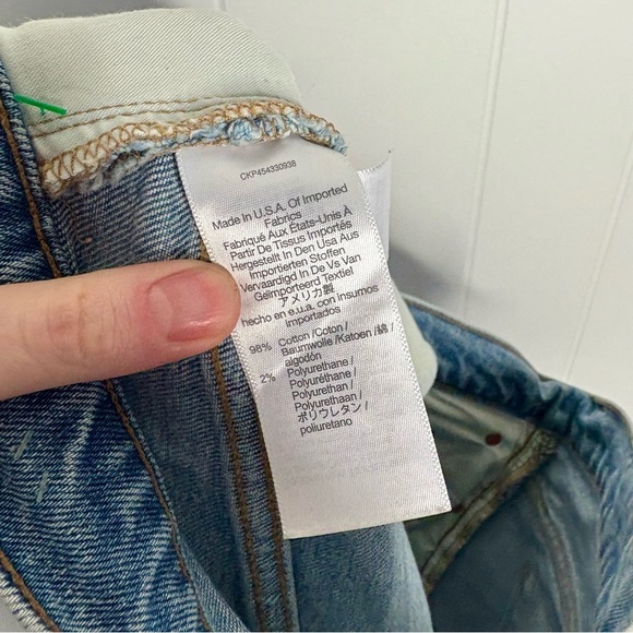 Madewell Rivet & Thread Perfect Vintage Jeans in Ryerson Wash Women’s Size 29 - Picture 8 of 9